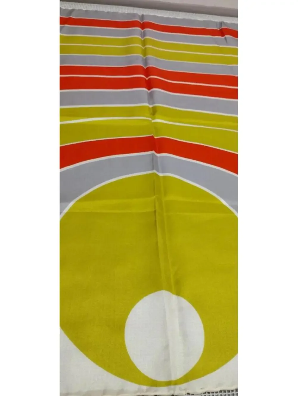 Vintage Mid Century Italy 50s Scarf Di TrEVi Scarf SALLY GEE 1960s Atomic MCM